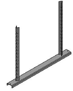 Adjusting set seamless gutter 4v SST 430
